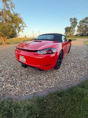 Red 2019 Porsche 718 Boxster 718 Boxster