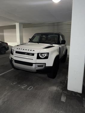 White 2023 Land Rover Defender S