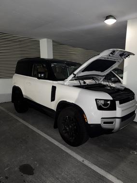 White 2023 Land Rover Defender S