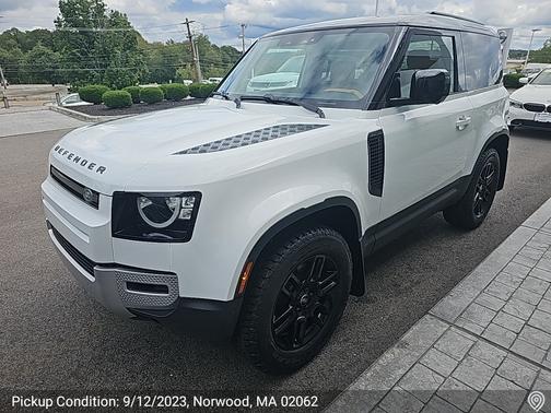 White 2023 Land Rover Defender S