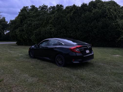 Black 2018 Honda Civic LX