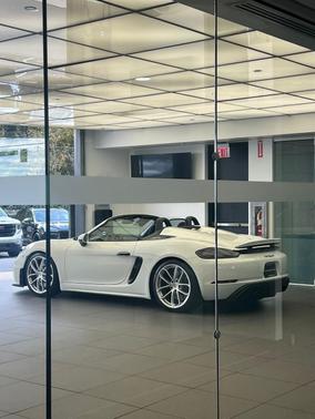 White 2021 Porsche 718 Spyder 718 Spyder