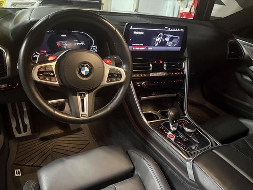 Black 2023 BMW M8 Gran Coupe Competition