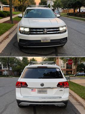 White 2018 Volkswagen Atlas 3.6L S