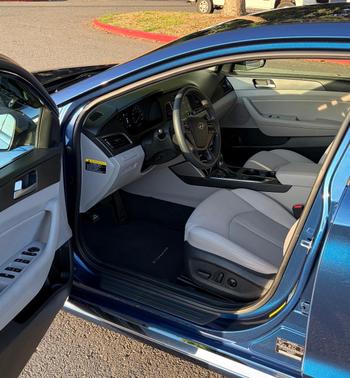 Blue 2017 Hyundai SONATA Sport