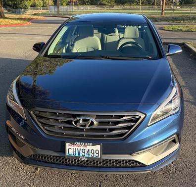 Blue 2017 Hyundai SONATA Sport