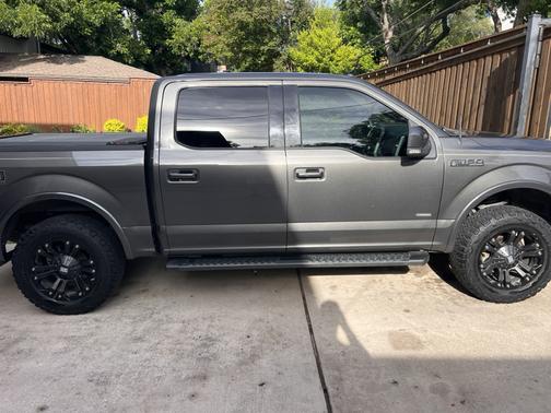 Gray 2015 Ford F-150 Lariat