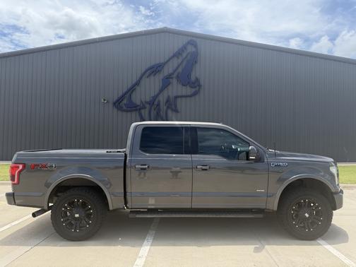 Gray 2015 Ford F-150 Lariat