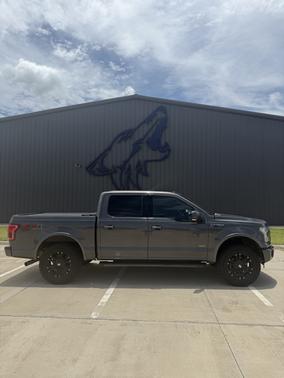 Gray 2015 Ford F-150 Lariat
