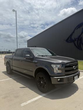 Gray 2015 Ford F-150 Lariat