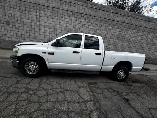 White 2007 Dodge Ram 2500 ST Quad Cab