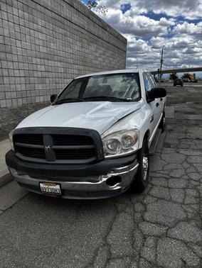 White 2007 Dodge Ram 2500 ST Quad Cab