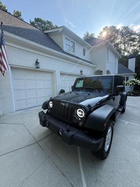 Gray 2017 Jeep Wrangler Unlimited Sport