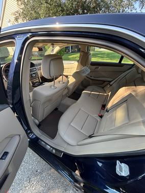 Blue 2012 Mercedes-Benz E-Class E 350 4MATIC