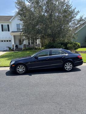 Blue 2012 Mercedes-Benz E-Class E 350 4MATIC