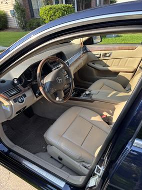Blue 2012 Mercedes-Benz E-Class E 350 4MATIC