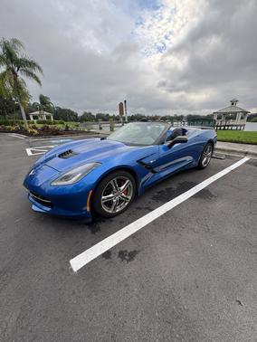 Blue 2016 Chevrolet Corvette Stingray