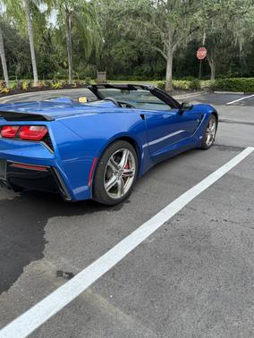 Blue 2016 Chevrolet Corvette Stingray