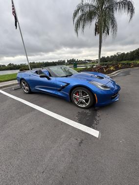 Blue 2016 Chevrolet Corvette Stingray