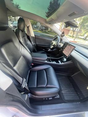 White 2020 Tesla Model 3 Long Range