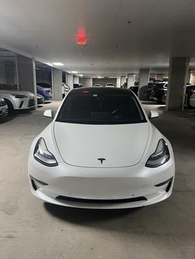 White 2020 Tesla Model 3 Long Range