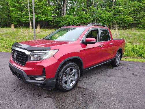 Red 2023 Honda Ridgeline RTL-E