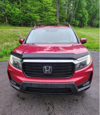 Red 2023 Honda Ridgeline RTL-E