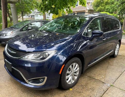 Blue 2018 Chrysler Pacifica Touring-L