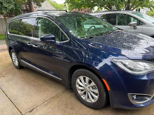Blue 2018 Chrysler Pacifica Touring-L