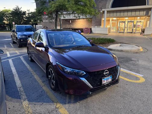 Red 2024 Nissan Sentra SV