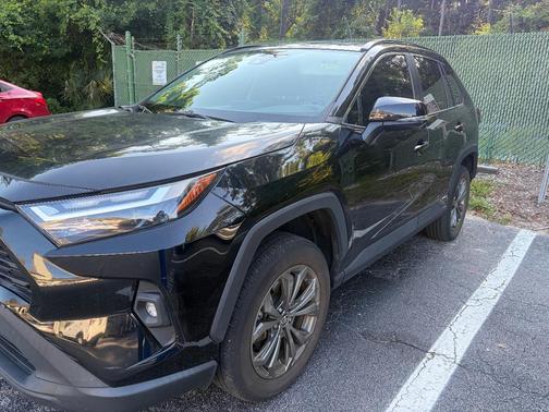 Black 2022 Toyota RAV4 Hybrid XLE Premium