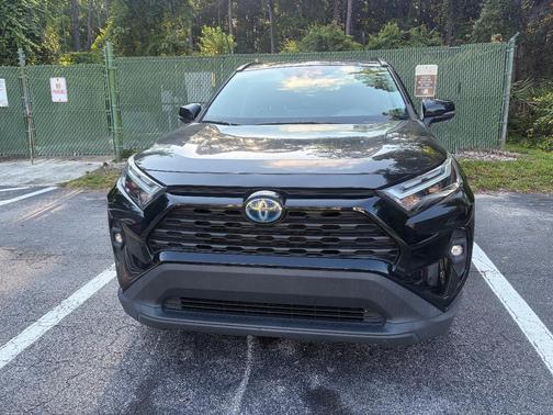 Black 2022 Toyota RAV4 Hybrid XLE Premium