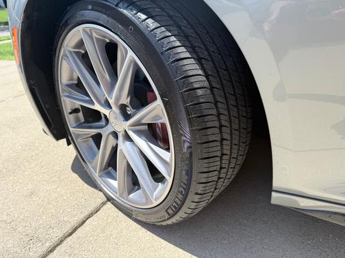 Silver 2024 Cadillac CT5 Sport
