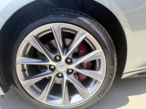 Silver 2024 Cadillac CT5 Sport