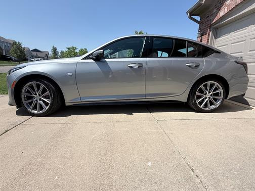 Silver 2024 Cadillac CT5 Sport