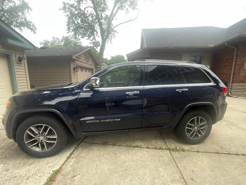 Blue 2017 Jeep Grand Cherokee Limited