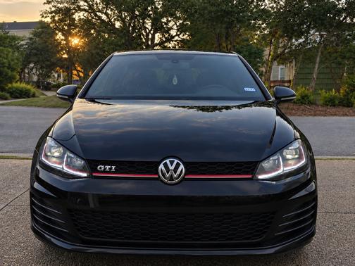 Black 2015 Volkswagen Golf GTI 2.0T Autobahn 4-Door