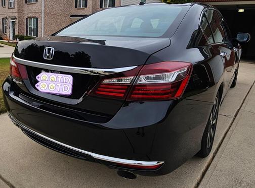 Black 2017 Honda Accord EX