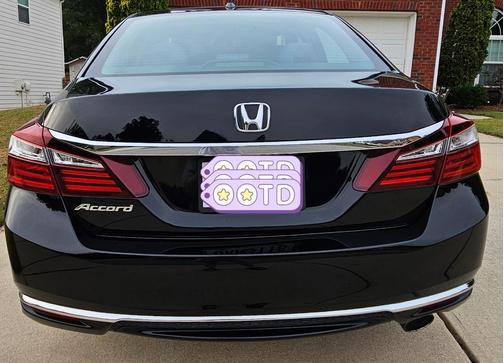 Black 2017 Honda Accord EX