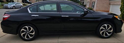 Black 2017 Honda Accord EX