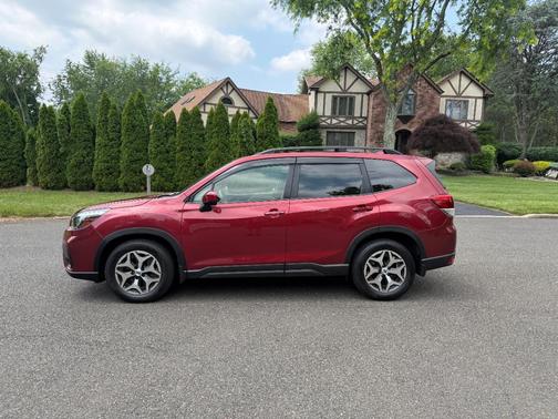 Red 2020 Subaru Forester Premium
