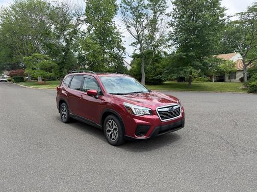Red 2020 Subaru Forester Premium