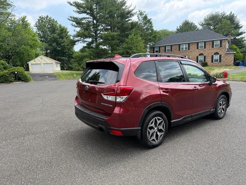 Red 2020 Subaru Forester Premium