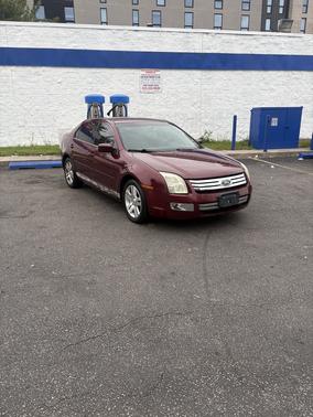 Red 2007 Ford Fusion SEL
