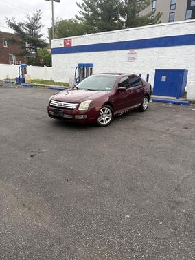 Red 2007 Ford Fusion SEL