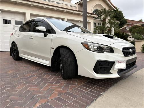 White 2020 Subaru WRX STI Base