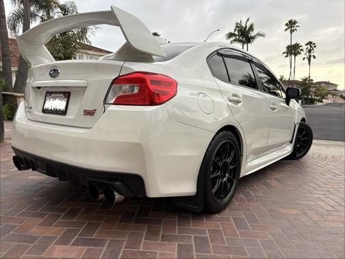 White 2020 Subaru WRX STI Base
