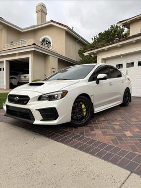 White 2020 Subaru WRX STI Base