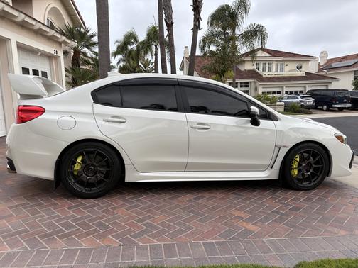 White 2020 Subaru WRX STI Base