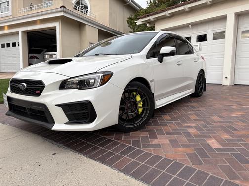 White 2020 Subaru WRX STI Base